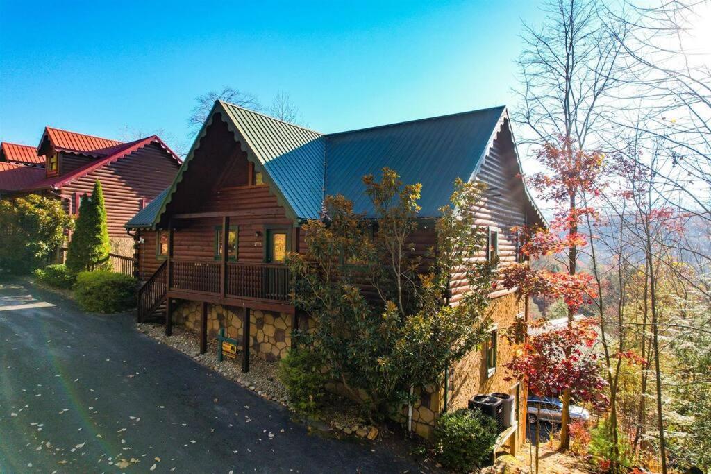 Spacious Smokies Cabin - Hot Tub With Mountain Views Gatlinburg Esterno foto